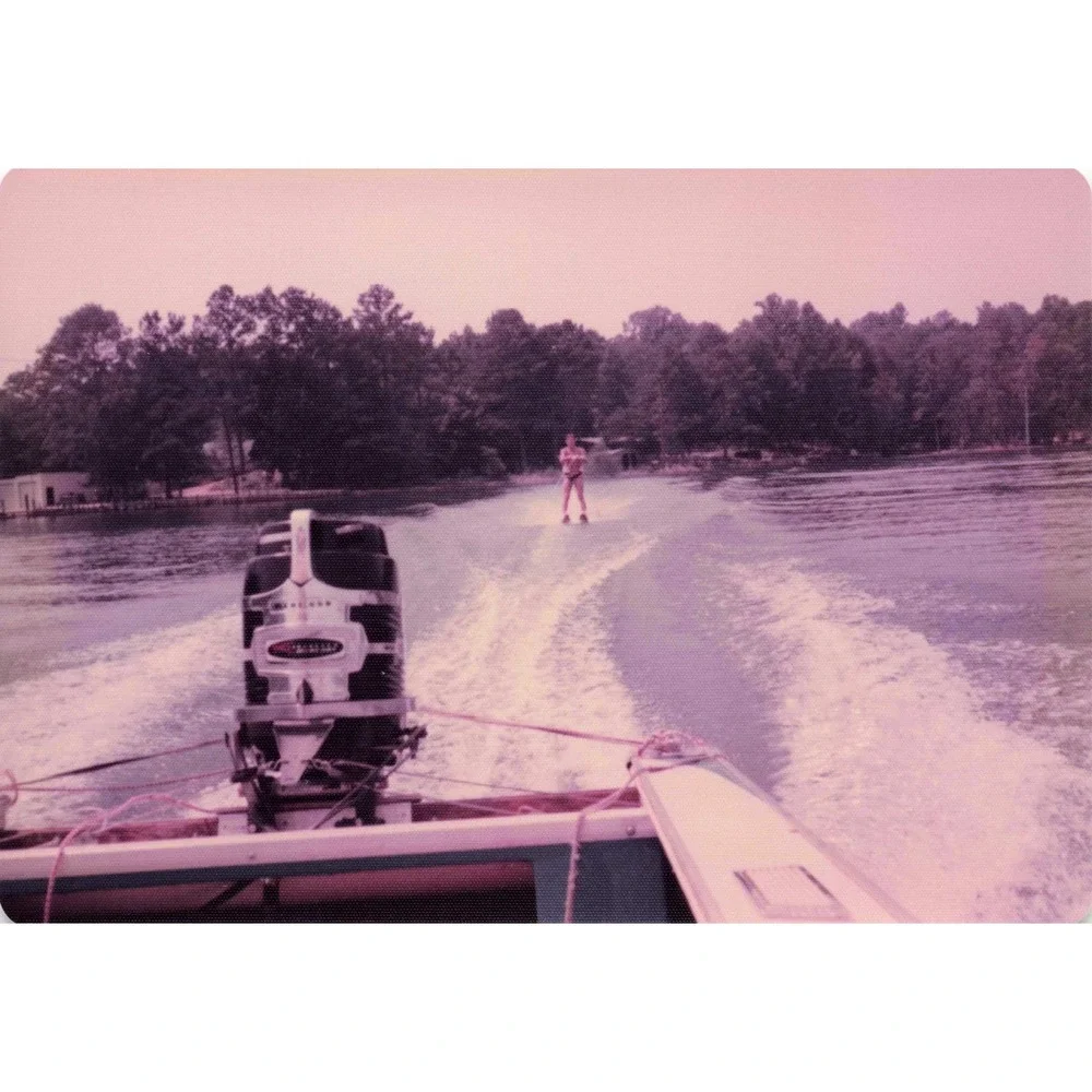 Vintage 1970s Lake Water Skiing Photos Lot of 6 Mercury 650 Motor 3.5x5 - Picture 4 of 6
